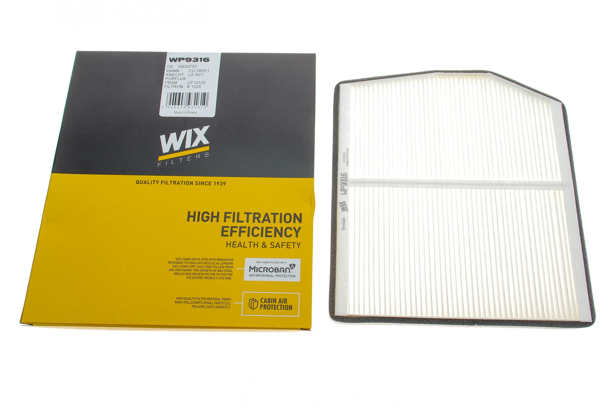 WP9316 WIX FILTERS